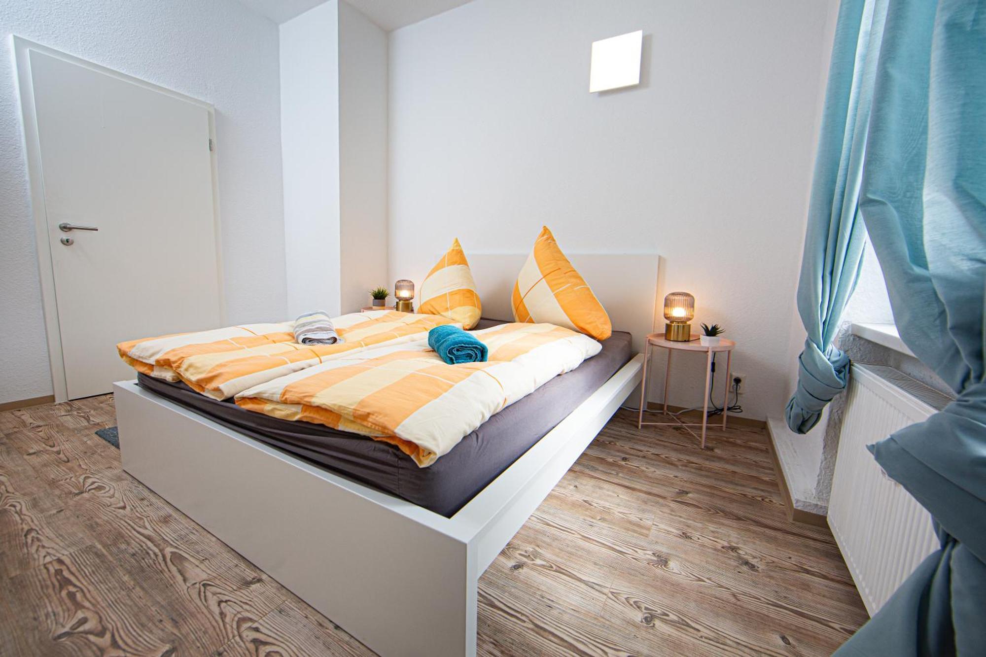Grossraum-Apartments Mit 2Sz, Wz, Kueche, Smart-Tv, Parken, Etc Erfurt Szoba fotó
