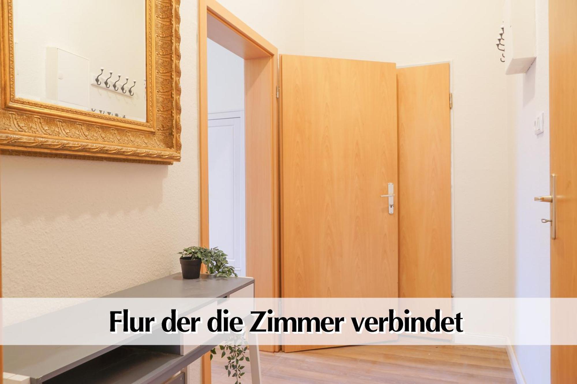 Grossraum-Apartments Mit 2Sz, Wz, Kueche, Smart-Tv, Parken, Etc Erfurt Szoba fotó