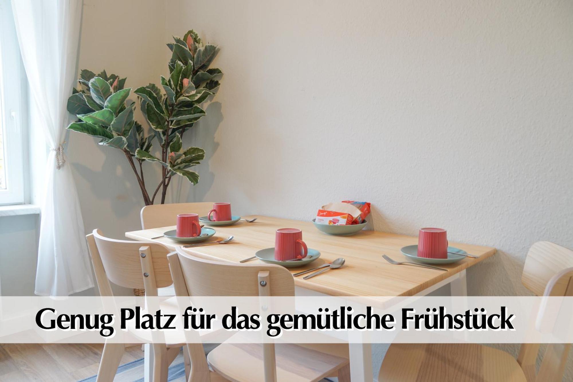 Grossraum-Apartments Mit 2Sz, Wz, Kueche, Smart-Tv, Parken, Etc Erfurt Szoba fotó
