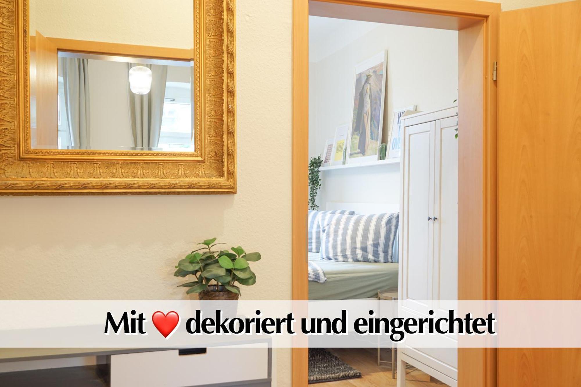 Grossraum-Apartments Mit 2Sz, Wz, Kueche, Smart-Tv, Parken, Etc Erfurt Kültér fotó