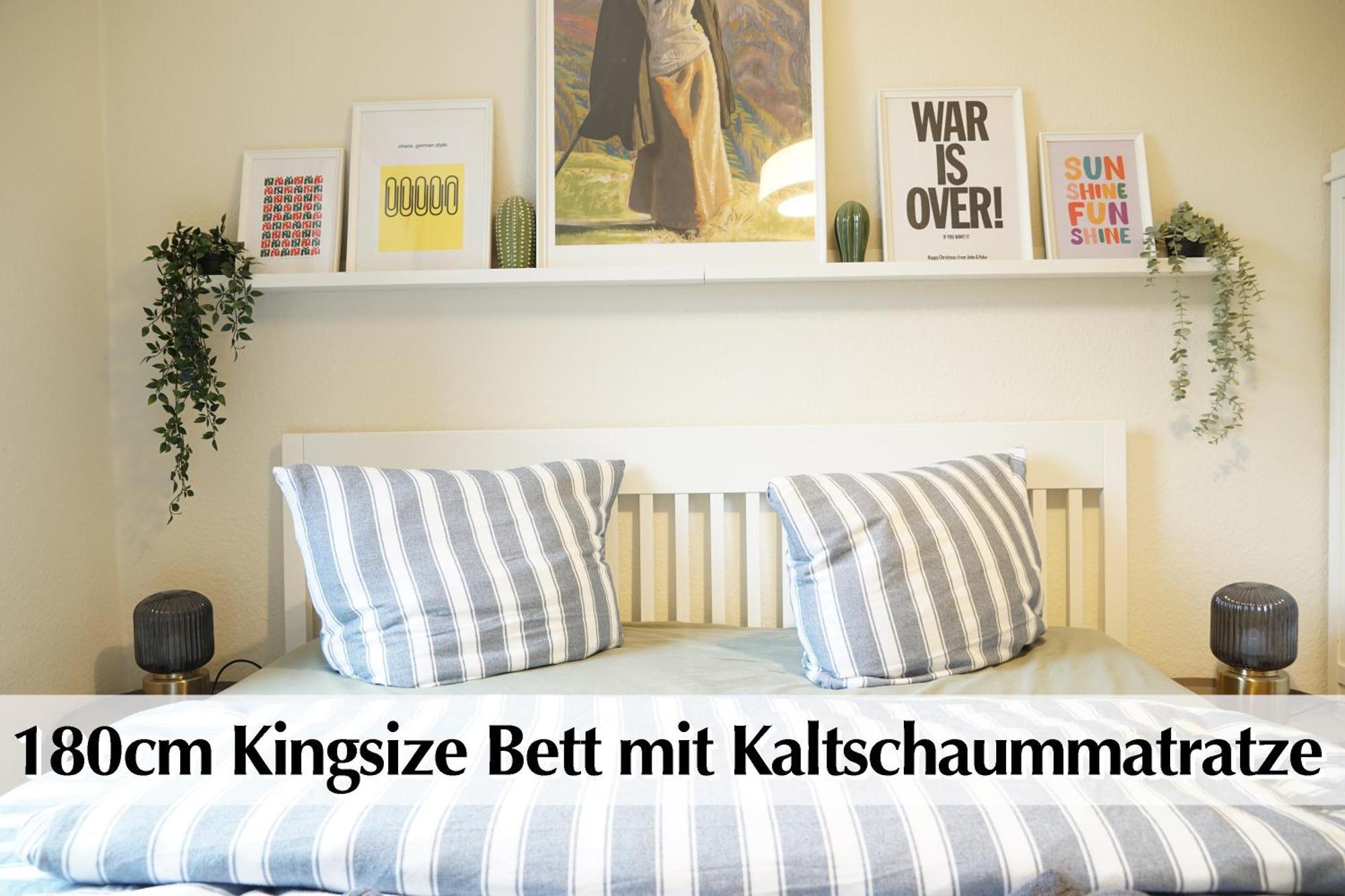Grossraum-Apartments Mit 2Sz, Wz, Kueche, Smart-Tv, Parken, Etc Erfurt Szoba fotó
