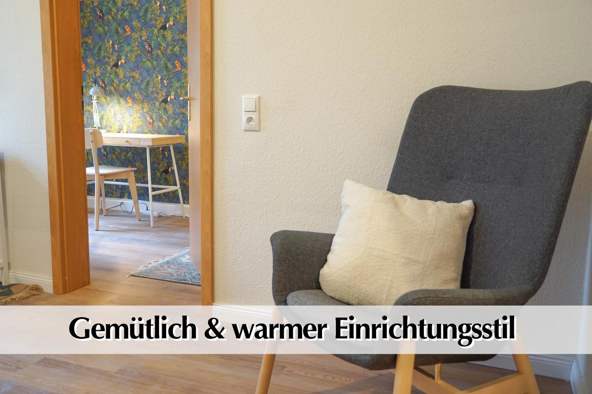 Grossraum-Apartments Mit 2Sz, Wz, Kueche, Smart-Tv, Parken, Etc Erfurt Szoba fotó